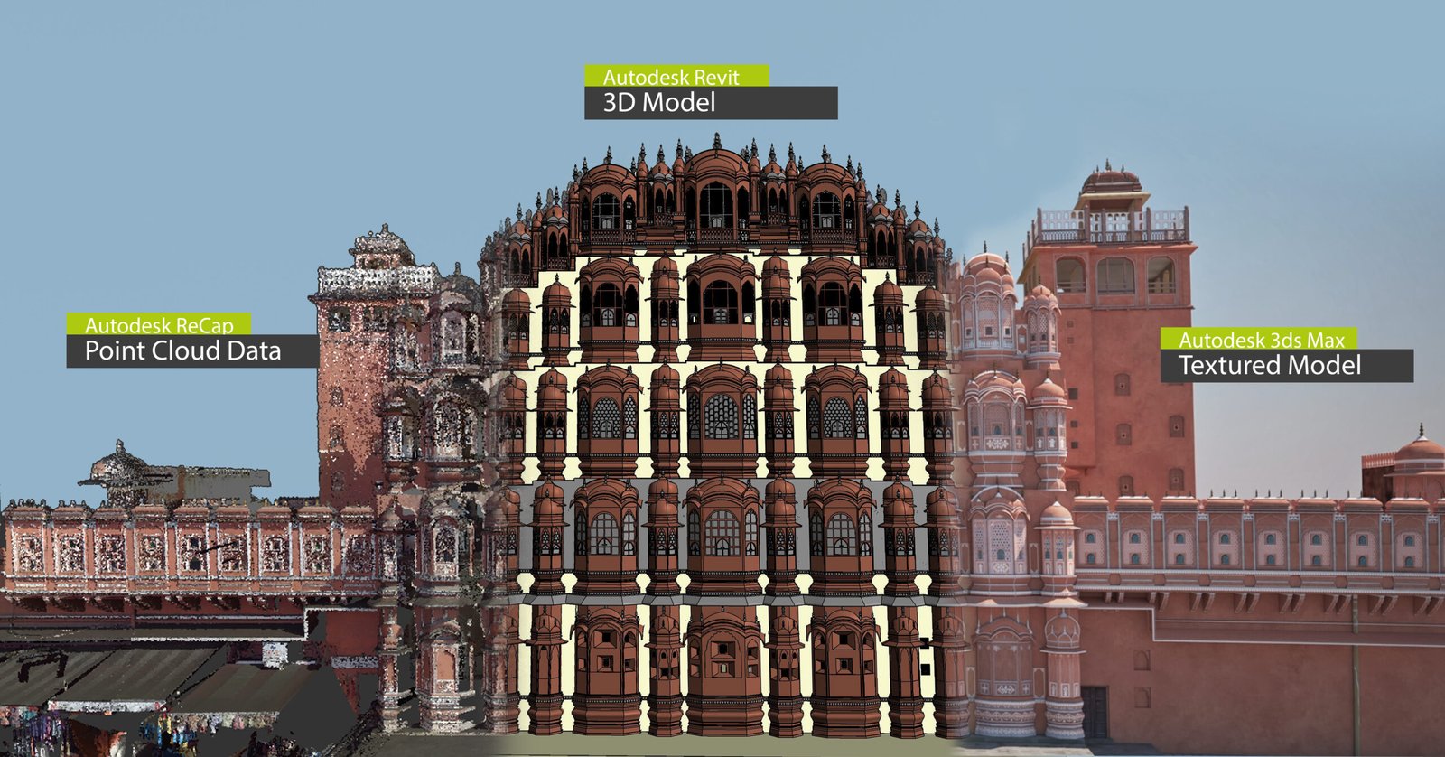 HawaMahal_Scan To BIM_01